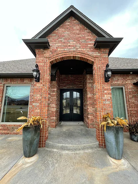 Ornate iron entry system